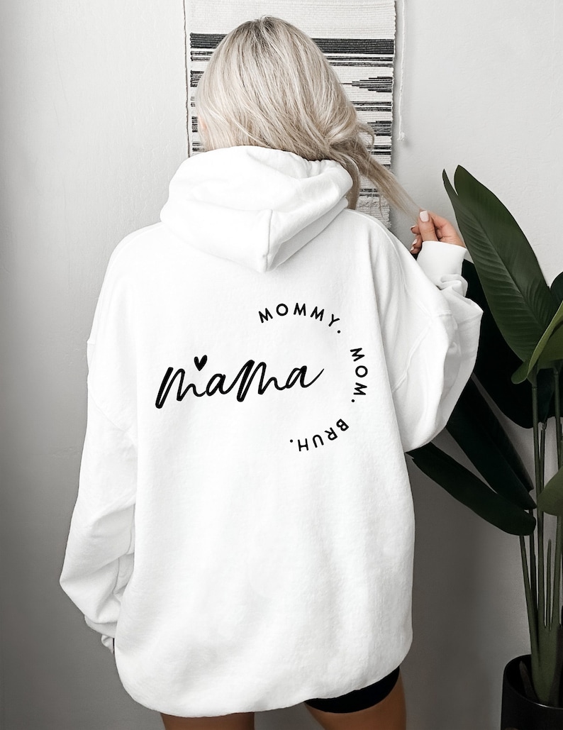 Mama Mommy Mom Bruh Hoodie, Funny Mom Hoodie, Cool Mom Hoodie, Sarcastic Mom Hoodie, Mommy