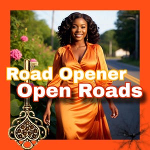 Road Opener / Open Roads / Abre Camino  Candle Service – Remove Blockages & Bring In Opportunities / Blockbuster/