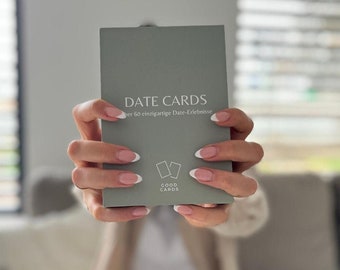 DATE CARDS - The card game for couples, gift idea couples, Christmas gift, Valentine's Day, gift idea for him & her