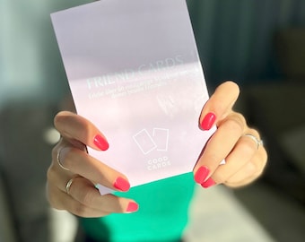 FRIEND CARDS - Das Kartenspiel für Beste Freundinnen, Geschenkidee Freundinnen, Weihnachtsgeschenk, Geburtstagsgeschenk Beste Freundin
