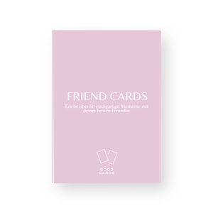 FRIEND CARDS - Das Kartenspiel für Beste Freundinnen, Geschenkidee Freundinnen, Weihnachtsgeschenk, Geburtstagsgeschenk Beste Freundin