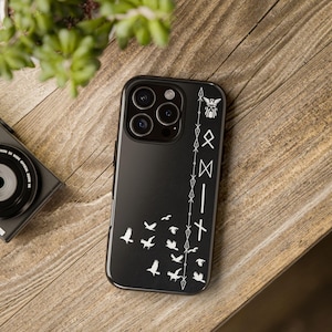 Odin nordischen Mythologie Handyhülle: Viking Runes Tough Cover