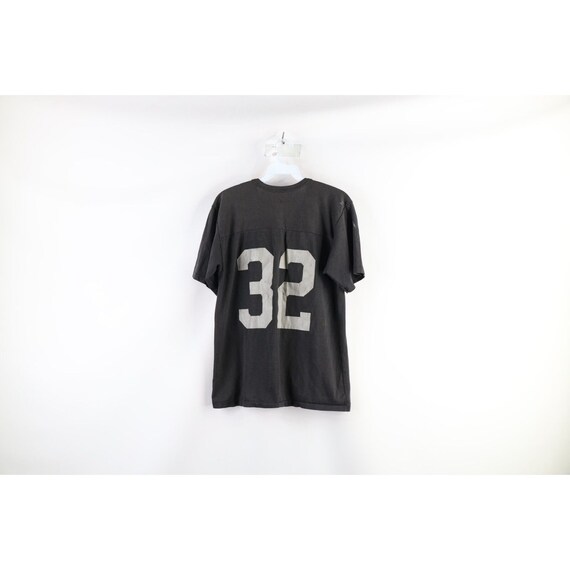 80s Rawlings Mens S Thrashed Marcus Allen Los Angeles Raiders Jersey T shirt Rawlings Thrashed Jersey Mens Los Angeles Raiders T shirt Etsy UK