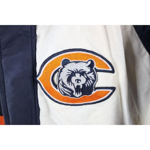 90s Mens XL Distressed Chicago Bears Football Ful… - image 5