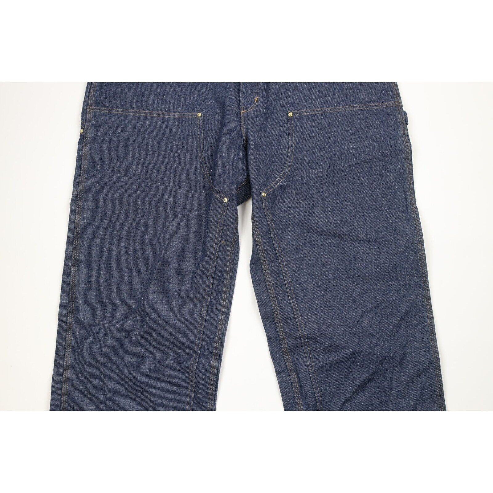 Rare VTG CARHARTT Double Knee Zip Fly Denim Jeans 80s 90s