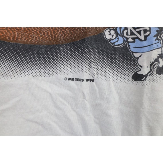 90s Mens XL Spell Out University of North Carolin… - image 5