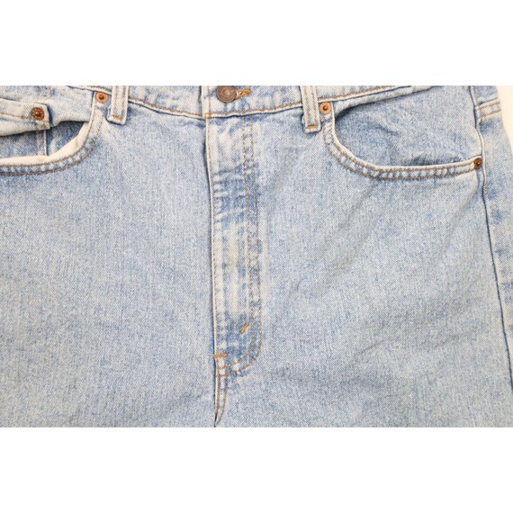 90s Levis 505 Mens 38x34 Distressed Regular Fit D… - image 7