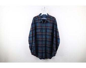 Vintage 90s Pendleton High Grade Western Wear Wool Shirt