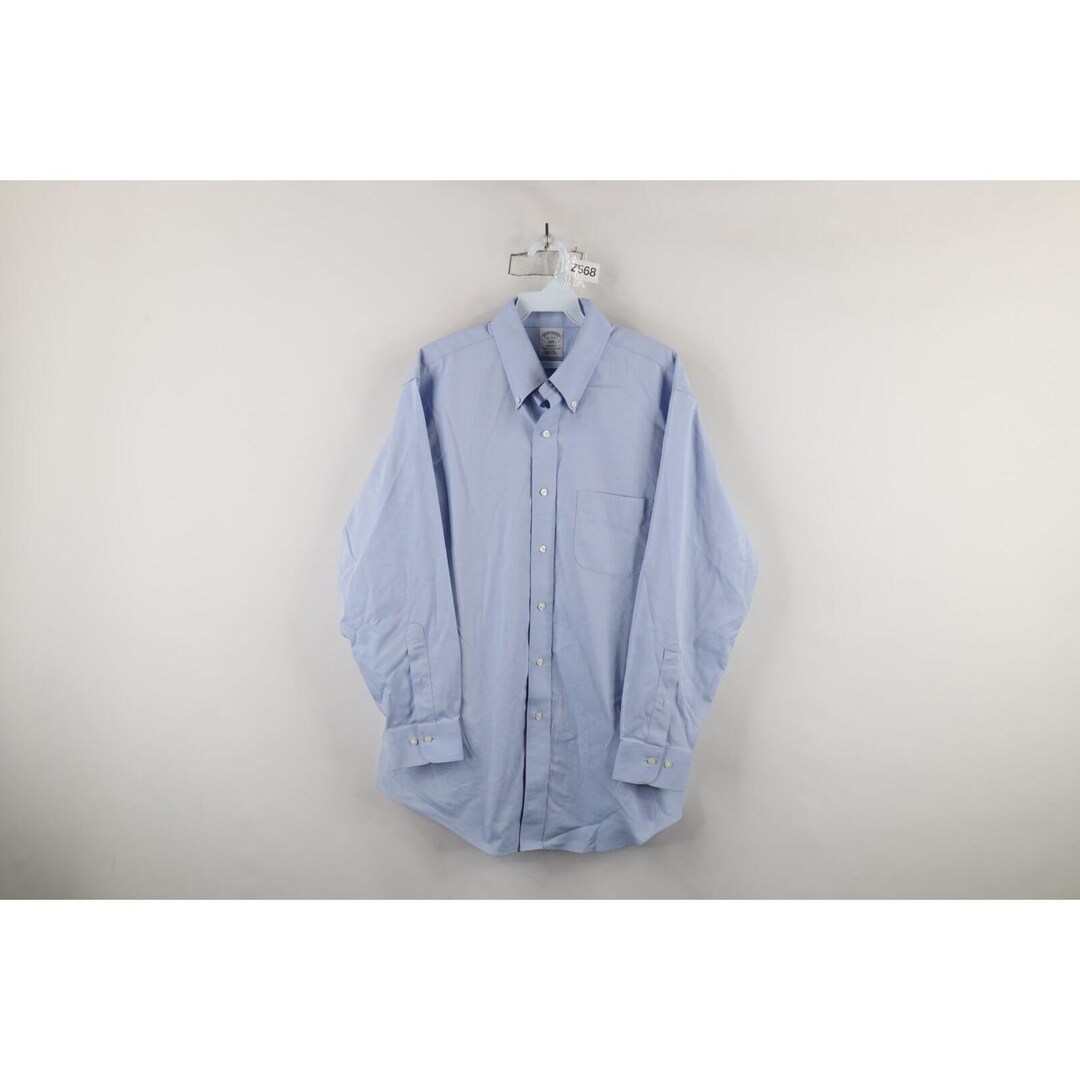 90s Brooks Brothers Mens 16 32/33 Regent Original Cotton Button Down ...