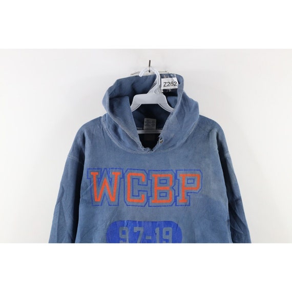 90s Champion Reverse Weave Mens Large Thrashed WCBP Ocean Rescue 