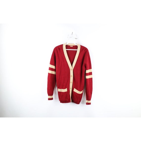 50s 60s mens cardigan - Gem