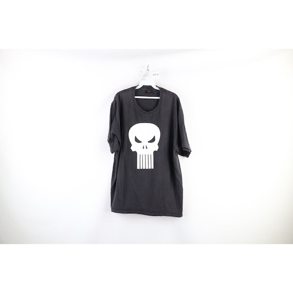 90s Mens XL Marvel Comics 1999 The Punisher Short Sleeve T Shirt Black USA Vintage The Punisher T Shirt 1990s Marvel Comics T Shirt Mens