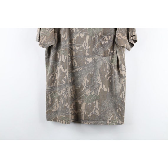 90s Streetwear Mens Medium Distressed Camouflage … - image 3