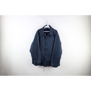 Vintage Champion Coach Jacket L 60s Talon Zipper Blue Zip - Etsy 