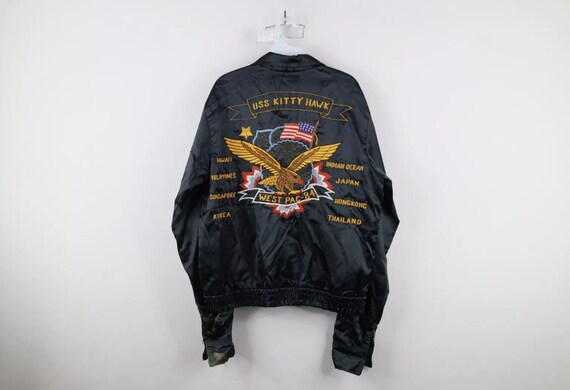 80s US NAVY Souvenir Jacket 