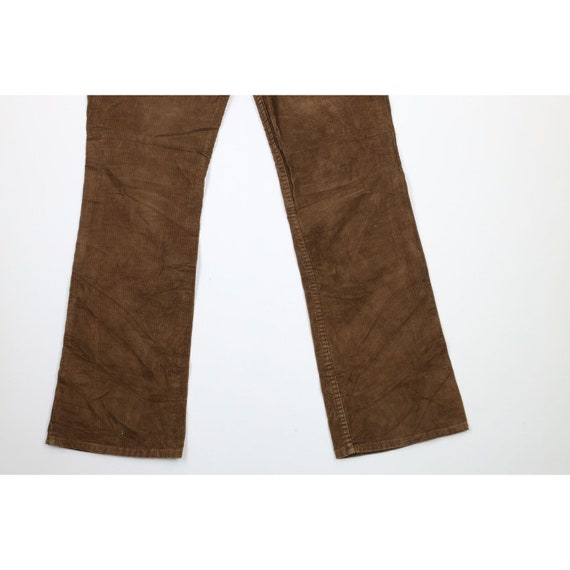 70s Gap Mens 32x31 Faded Flared Bell Bottoms Cord… - image 10