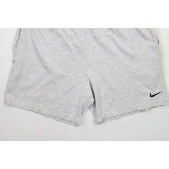 90s Nike Mens L Distressed Mini Swoosh Above Knee… - image 3