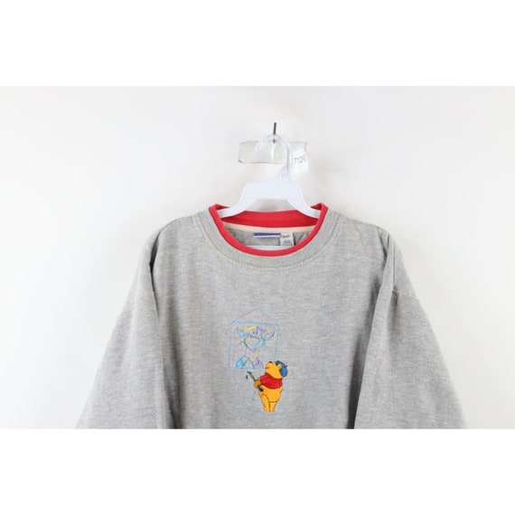 90s Disney Womens XL Cropped Fit Winnie the Pooh … - image 2