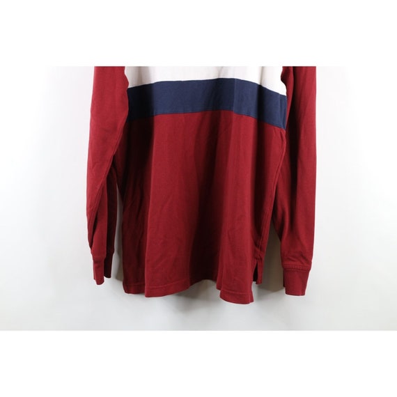 90s Tommy Hilfiger Mens Large Faded Spell Out Lon… - image 10