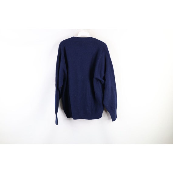 50s 60s Streetwear Mens 42 Lambswool Knit Kurt Co… - image 5