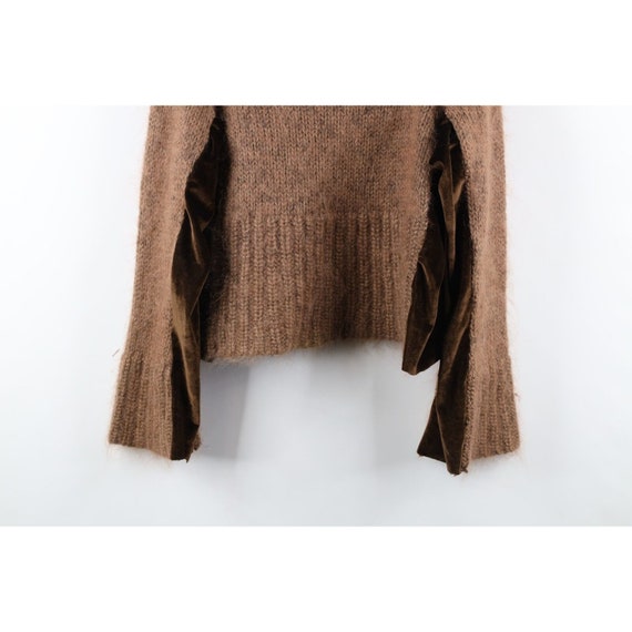 90s Express Womens Small Mohair Wool Chunky Knit … - image 9