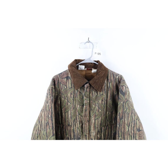 90s Walls Mens XL Faded Quilted Realtree Camouflage Chore