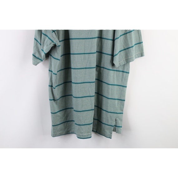 90s Quiksilver Mens XL Baggy Fit Striped Surfing … - image 8