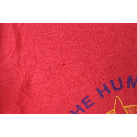 80s Mens Medium Distressed 1982 The Human Race Ru… - image 7