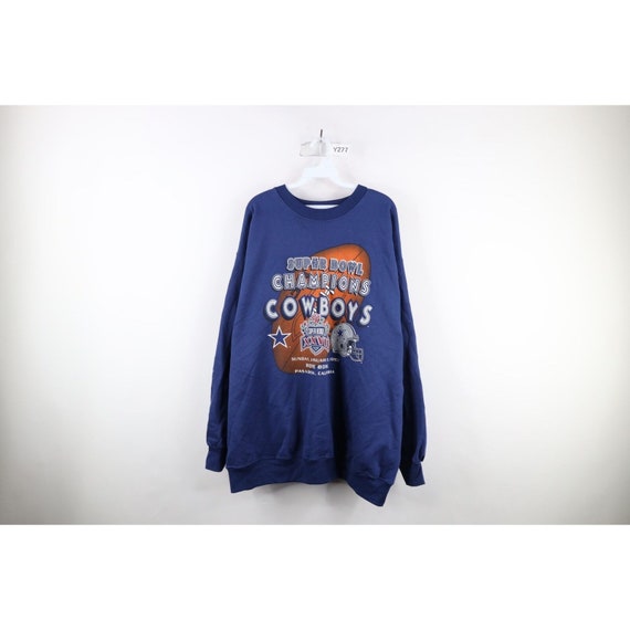 90s Mens 3XL Super Bowl XXVII Champs Dallas Cowbo… - image 1