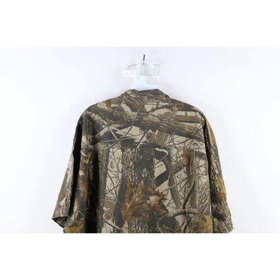 90s Woolrich Mens 2XL Faded Realtree Camouflage S… - image 10
