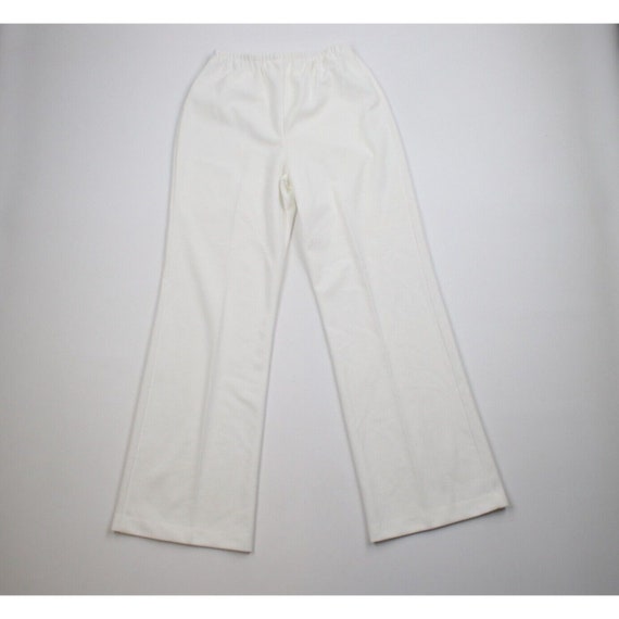 60s 70s Streetwear Womens 16 Knit Wide Leg Bell B… - image 1