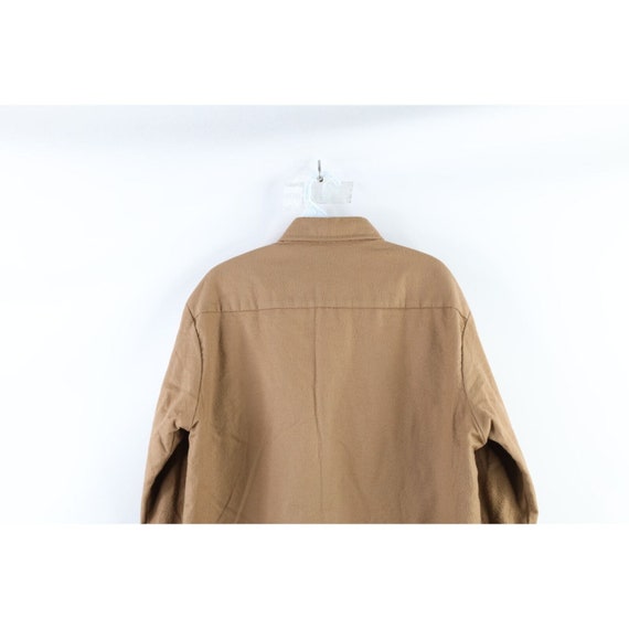 90s Streetwear Mens Size Medium Faded Chamois Clo… - image 8