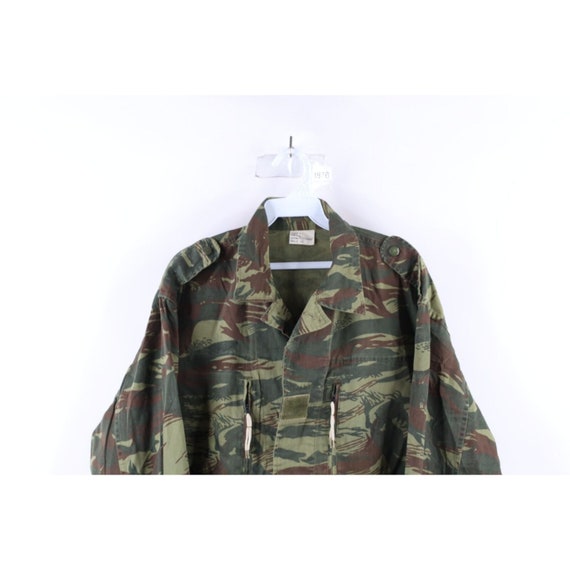 90s Mens Large Faded European Military Camouflage… - image 2