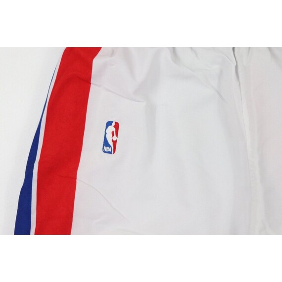 90’s White Waist Stripe Detroit Pistons Men's Tearaway Pants by Champion main image 1
