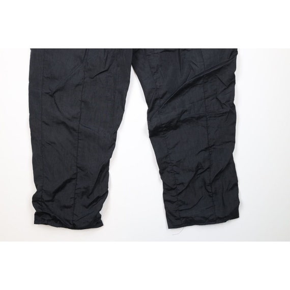 90s Streetwear Mens XL Faded Blank Lined Wide Leg… - image 4