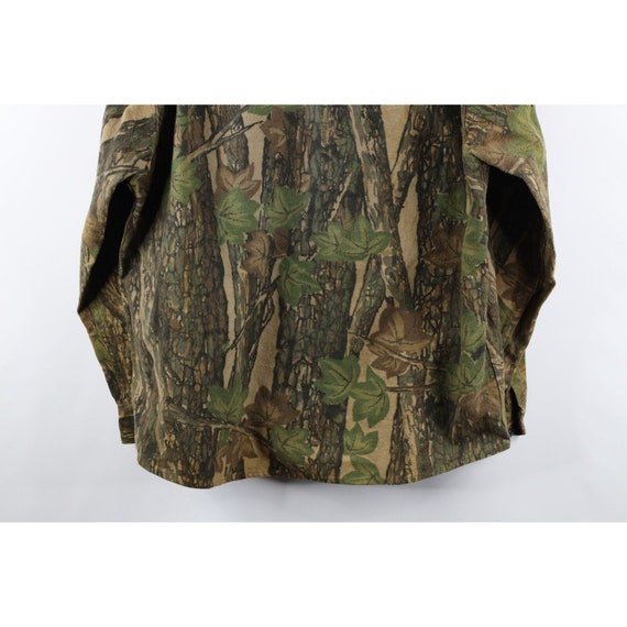 90s Streetwear Mens 2XL Trebark Camouflage Chamoi… - image 10