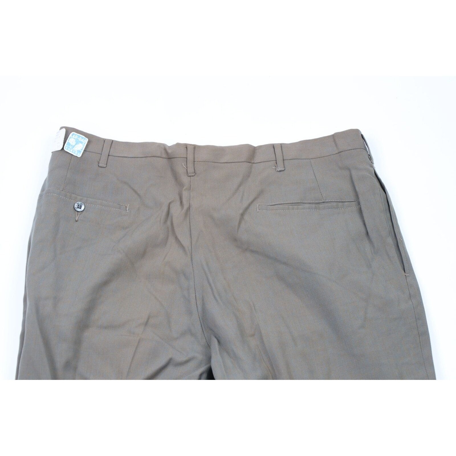 50s Rayon Gabardine Slacks 茄子紺