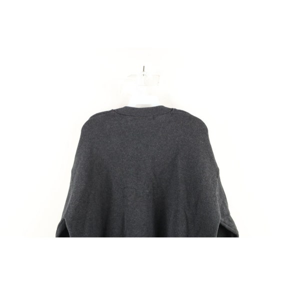 90s Streetwear Mens XL Faded Blank Knit Kurt Coba… - image 6