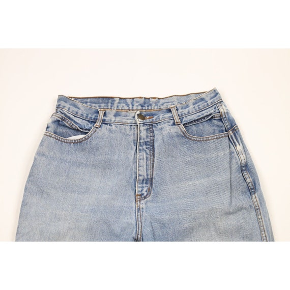 90s Streetwear Womens 13 Distressed Straight Leg … - image 2