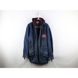 50s/60s Vintage Montgomery Ward 101 Denim Jacket Blanket