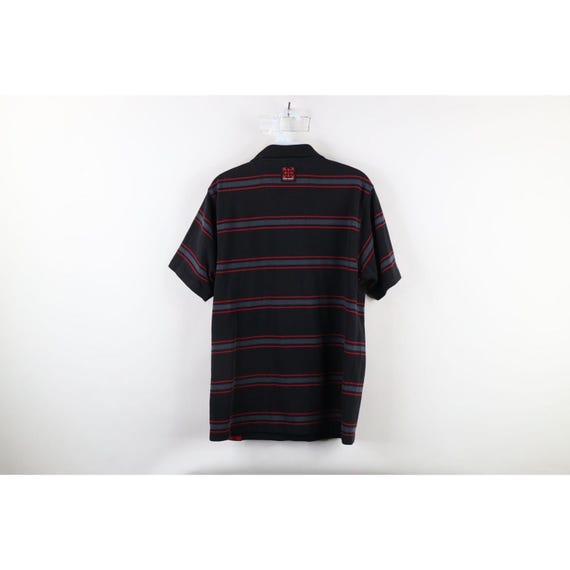 90s Independent Trucks Mens Medium Faded Spell Out Striped