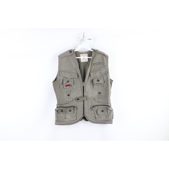 90s Mens Small Distressed German Military Tactica… - image 1