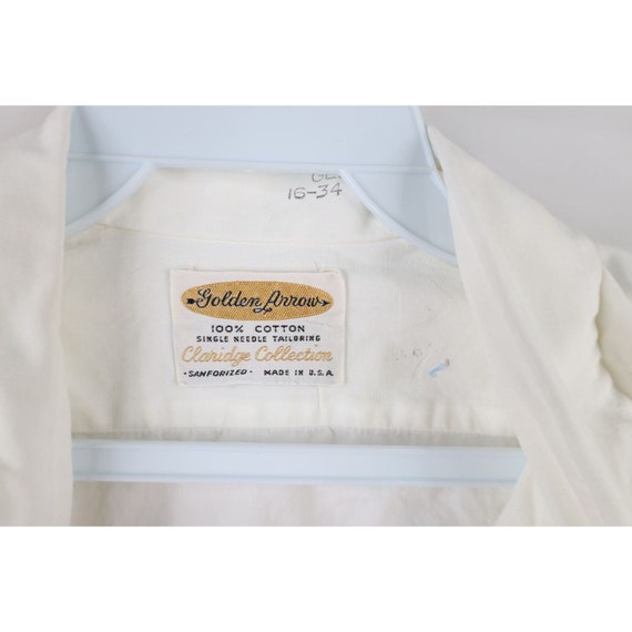50s Streetwear Mens 16 34 Sanforized Cotton Frenc… - image 5