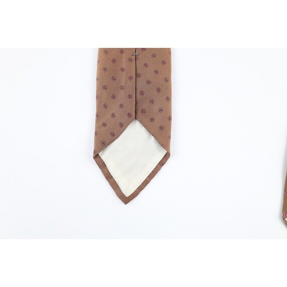 90s Christian Dior Geometric Silk Neck Tie Dress … - image 6