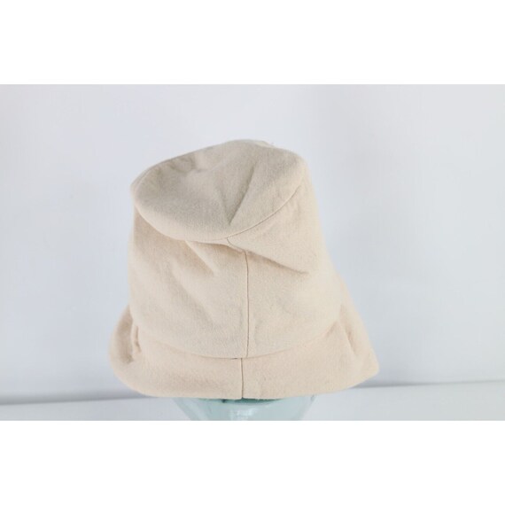 NOS Vintage 60s Streetwear Felt Wool Floppy Brim … - image 4