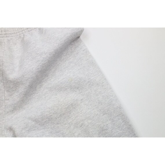 90s Streetwear Mens XL Blank Cuffed Sweatpants Jo… - image 6