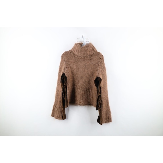 90s Express Womens Small Mohair Wool Chunky Knit … - image 1
