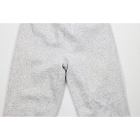 90s Streetwear Mens XL Blank Cuffed Sweatpants Jo… - image 3
