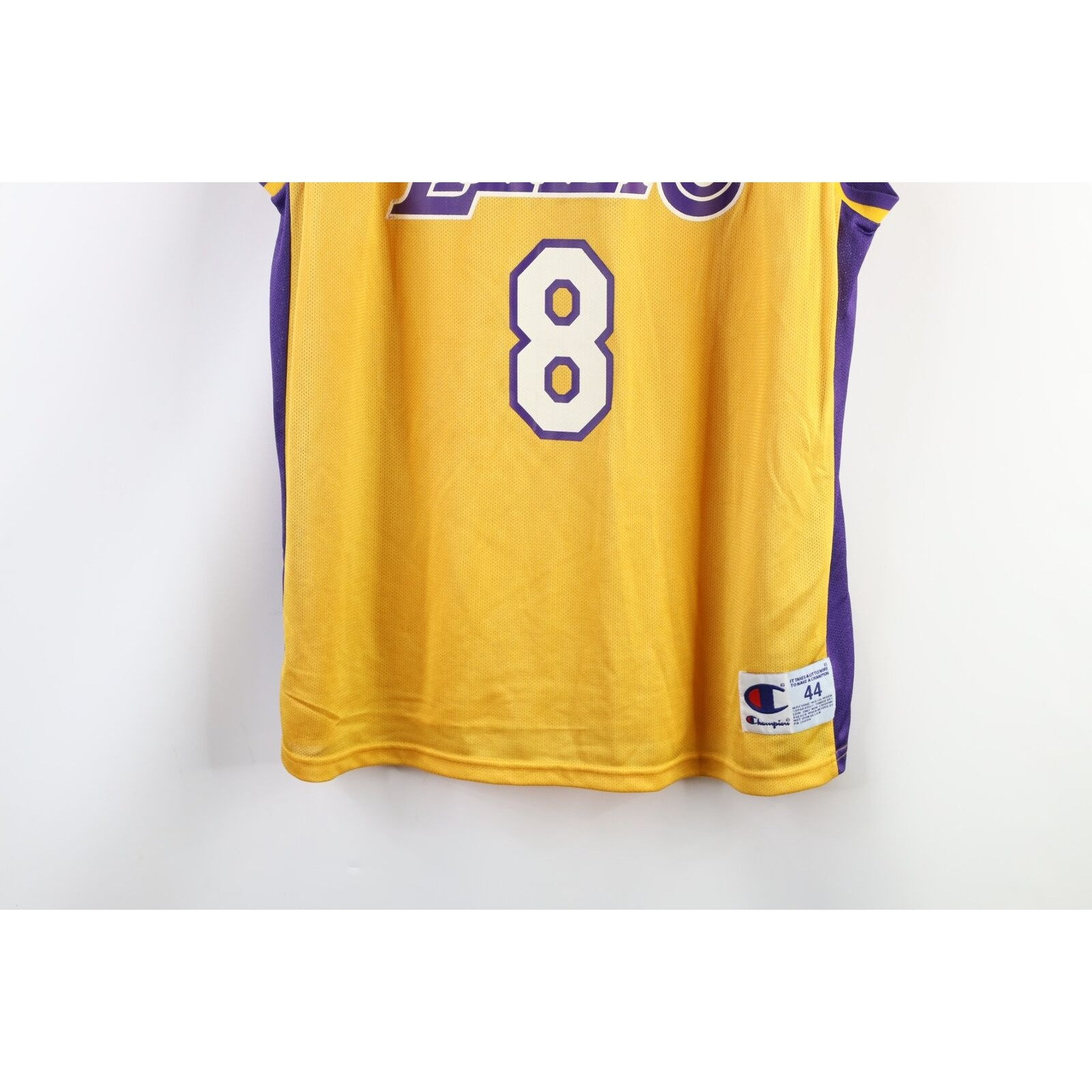 Nike Connect LA Lakers Kobe Bryant #8 Black And Gold Jersey