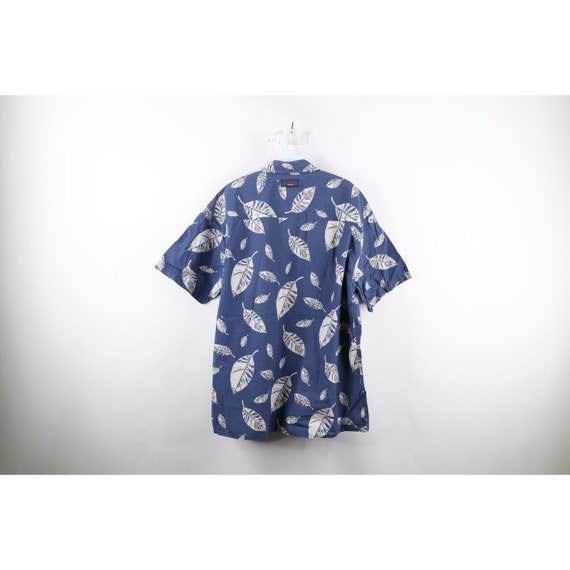 90s Tommy Hilfiger Mens XL Faded Spell Out Leaf H… - image 10